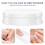 3-Delige Nageldompelpoederdoos Witte Manicure Plastic Set 8