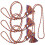 4St Polyester Bamboe Honor Koord Multi Kleur Voor Afstudeerdecoratie 11
