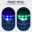 Led-Licht Led-Feestlicht Om Stembesturing Te Draaien 11