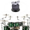 23 pcs Cymbal Replacement Set with Felt Pads, Nuts, Washers, Gray 4