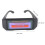 Black Auto Darkening Welding Goggles Solar Powered Eye Protection 2
