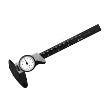 Outil Mesure Plastique Noir Double Échelle Verrouillage Simple