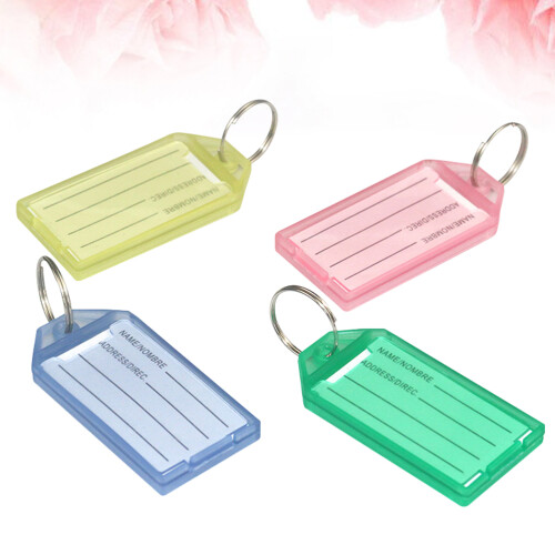 40 Flip-Label Tag Riemring Clamshell Markeerbaar 1