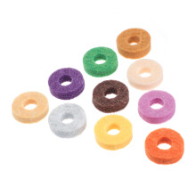 20St Multi Kleur Wolvilt Cymbal Pads Voor Drumstel Protectie