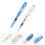 2Pièces Stylos Brosse Plastique Pour Dessin 2