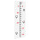 1 Set Kinderhoogtestickers Baby Cartoonliniaal 1