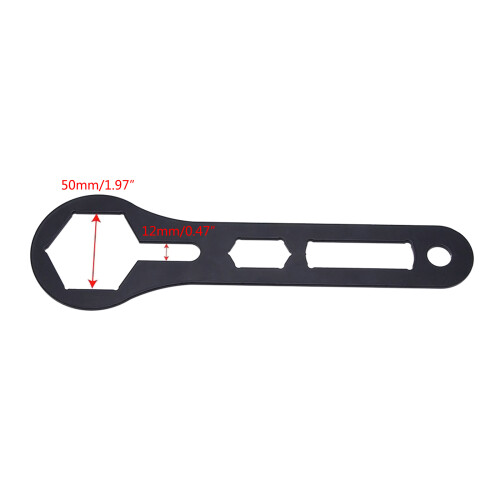 50mm WP Fork Cap Wrench Motorcycle Front Fork Removal Tool Metal 2