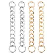 4Stk Dekorative Schuhkette Eisen, DIY Accessoires Für Schuhe