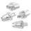 4 Remhendelschroef Aluminium M7 Trekdraad 5
