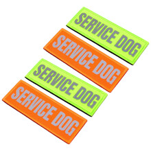4 Reflecterende Hulphondpatches Patch Hond