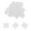 52pcs Professional Piano Keytops Piano Keys Piano tools (White) 4