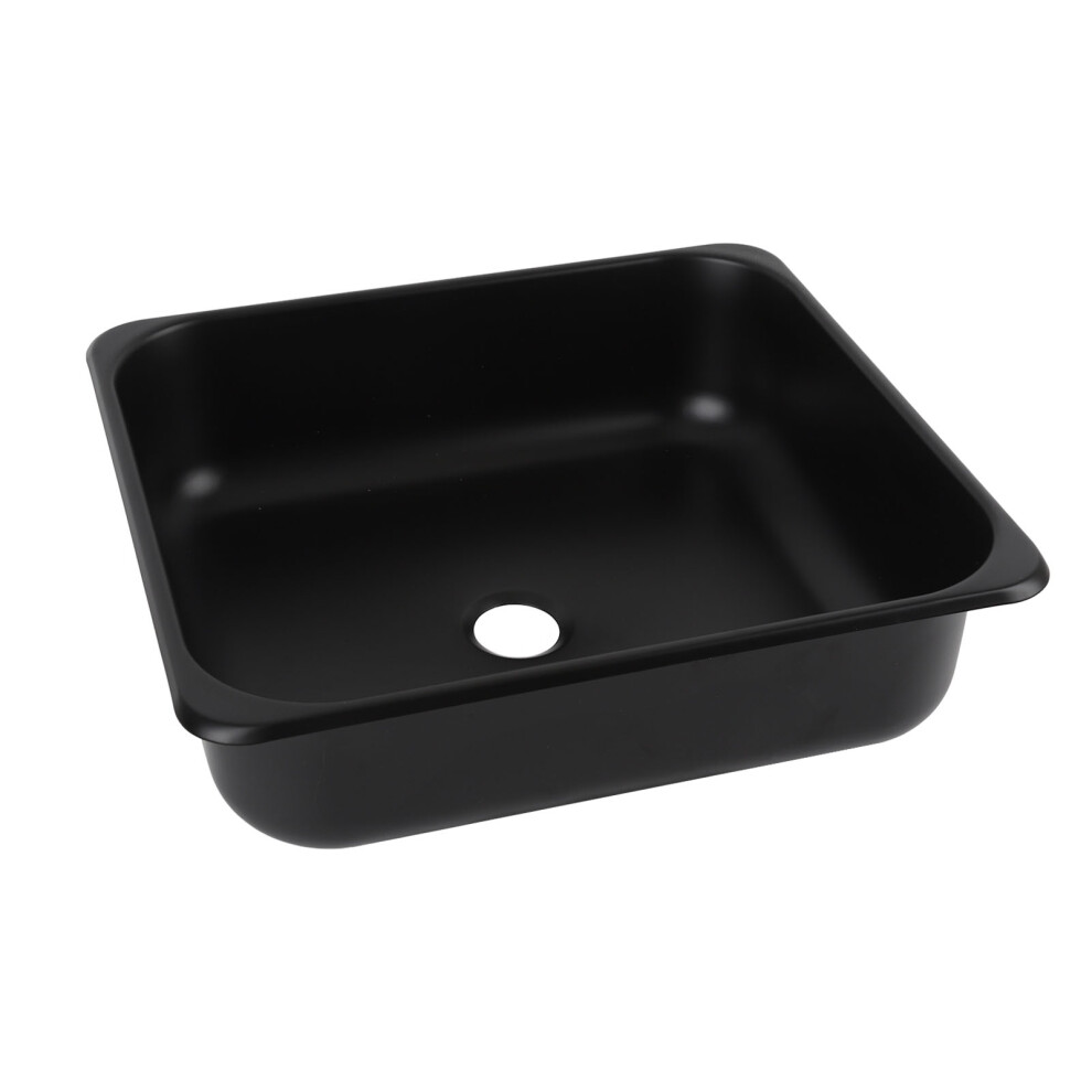 Durable Stainless Steel Rv Sink 13.8X12.6in With Efficient Drainage Design 9381347588835