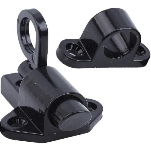 Automatic Door Latch, 4 Pieces Aluminum Latch, Window Lock, Window Security Door, Aluminum 1