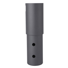 Aluminum Alloy Pipe Adapter for V2 Satellite Mount, Grey