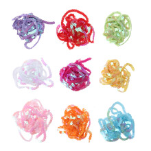 9St Elastische Pailletten Applique Voor DIY Kleding Accessoires