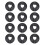 12pcs plastic pipe covers for water pipe and radiator concealment 1