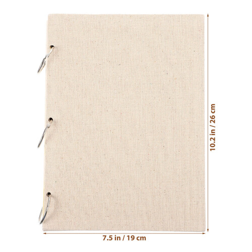 16k Schetsboek Studentenlinnen Vulling Hardcover 1
