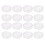20Pcs Clear Acrylic Coin Collection Boxes Practical Coin Storage Cases 1