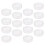 20Pcs Clear Acrylic Coin Collection Boxes Practical Coin Storage Cases 5