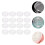 20Pcs Clear Acrylic Coin Collection Boxes Practical Coin Storage Cases 4