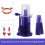 1Set Mini Handdraaibare Breimachine Voor DIY Knutselen Paars Plastic 9