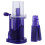 1Set Mini Handdraaibare Breimachine Voor DIY Knutselen Paars Plastic 2