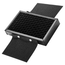Speedlite Reflector Honeycomb Grid Lichtcontrole Zwart Metaal