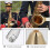 7 Stuks Trompetmond Messing Kleine Luidsprekers 9