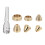 7 Stuks Trompetmond Messing Kleine Luidsprekers 4