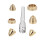 7 Stuks Trompetmond Messing Kleine Luidsprekers 1