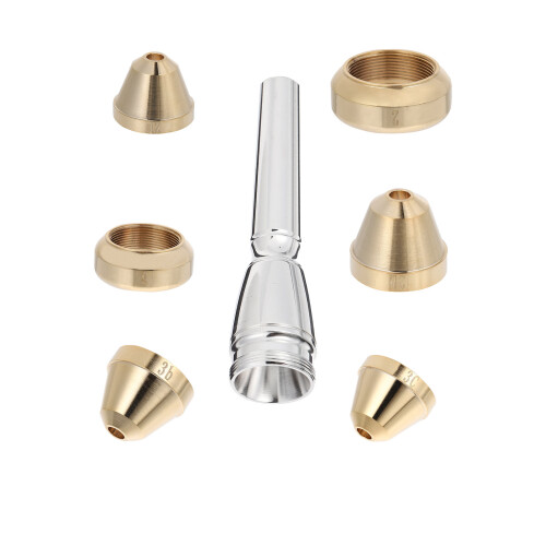7 Stuks Trompetmond Messing Kleine Luidsprekers