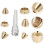 7 Stuks Trompetmond Messing Kleine Luidsprekers 3