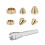 7 Stuks Trompetmond Messing Kleine Luidsprekers 7