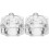 2St Glazen Manicure Cup Transparant Professionele Nagel Kunst Beker 7