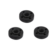 3Pcs Hook & Loop Black Sanding Pads Backing Plates for Angle Grinder