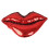 Red Sequins Lips Pillow Plush Throw Cushion for Sofa Decor 4