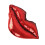 Red Sequins Lips Pillow Plush Throw Cushion for Sofa Decor 7