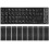10 Toetsenbordstickers Pvc-Label Brief 6