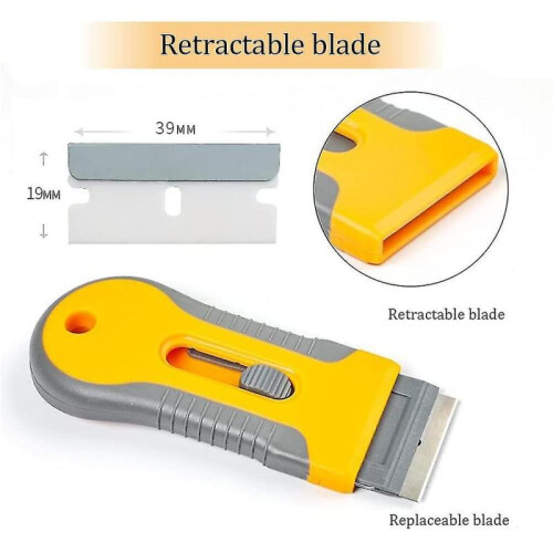 Scrapers, Professional Ceramic Hob Scraper, 20 Spare Blades Included 2
