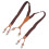 Men Suspender Double Layer Adjustable Elastic 7