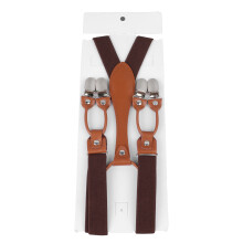 Men Suspender Double Layer Adjustable Elastic
