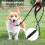 Retriever Leash with Pull Stop 1.6m Robust Dog Leash Training Leash Nylon Reflective Adjustable Leash with Foam Double Handle for Small Medium & Large 5