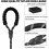 Retriever Leash with Pull Stop 1.6m Robust Dog Leash Training Leash Nylon Reflective Adjustable Leash with Foam Double Handle for Small Medium & Large 2