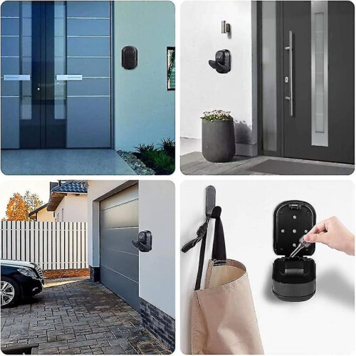 Key Safe Box, Large Wall-mounted Key Box for Indoor Outdoor, Key Safe Box 2