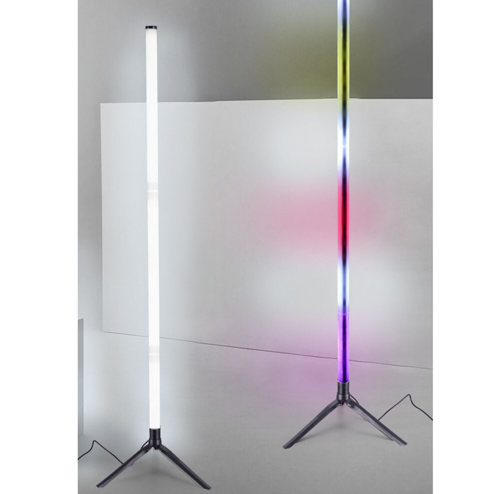 RGB Corner LED Floor Lamp with Remote, App Control, Music Sync, DIY Scenes