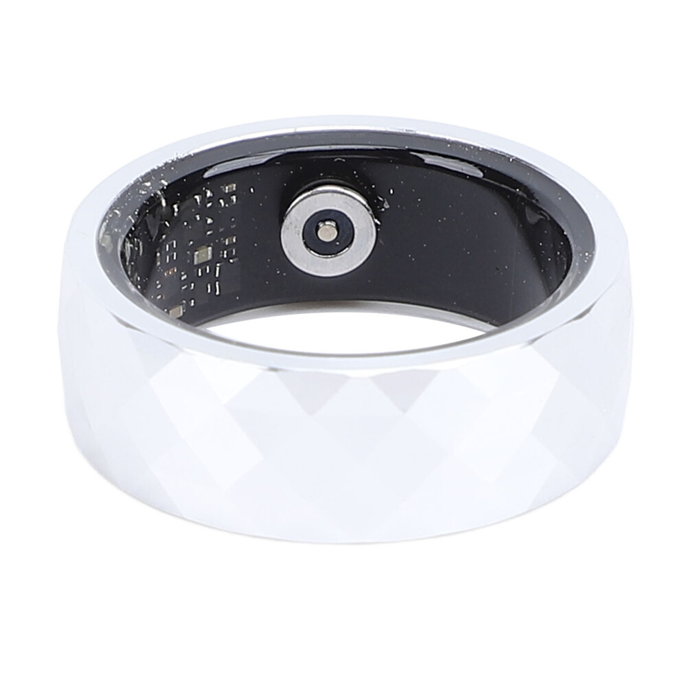 Waterproof Smart Ring with Sleep Tracking, Steps, Calories, for IOS & Android Silver No. 20-image-OPC-PKD7WMW-NEW