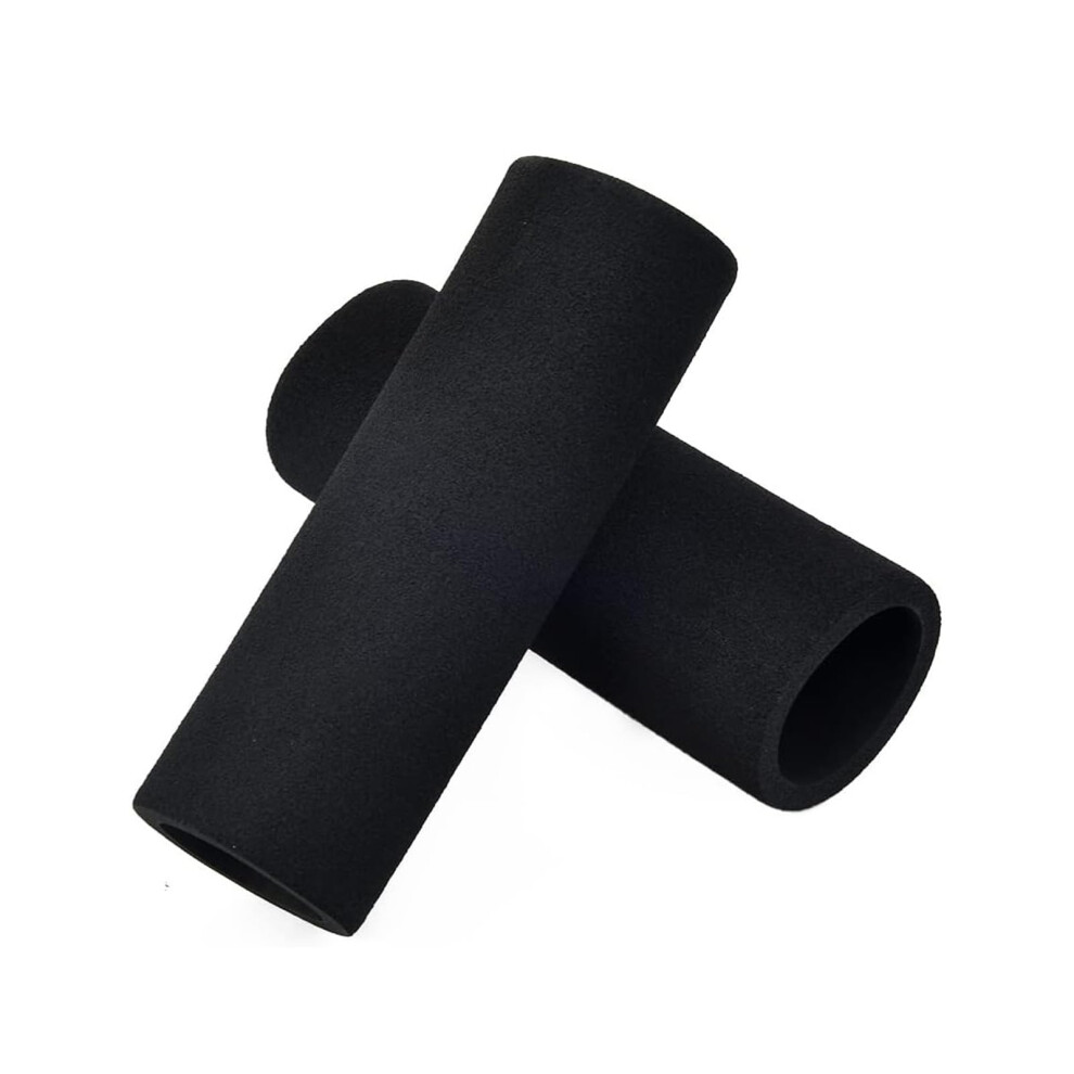 Motorcycle Grip Cover 2 Pcs Anti Vibration Foam Handlebar Covers For Standard And Heated Handgrips 3.17-3.68Cm 6038364204486