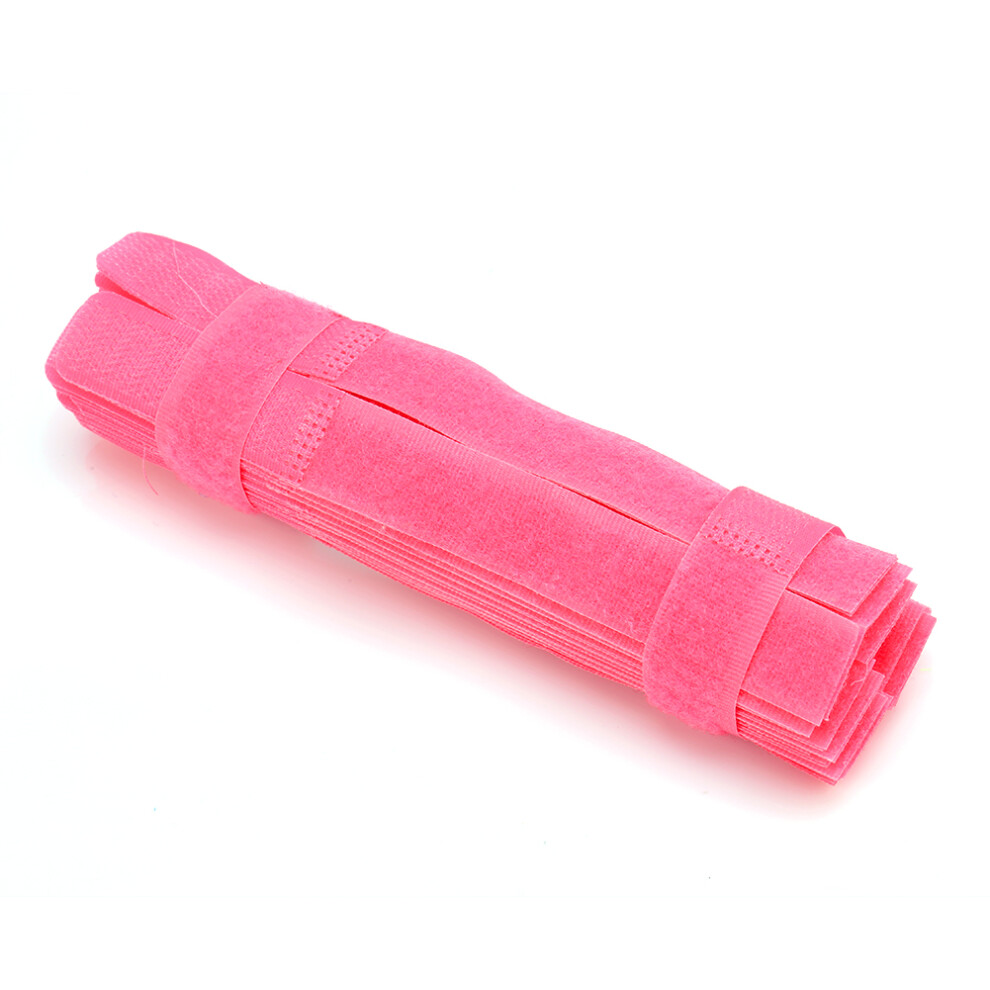 50Pcs/Lot Reusable Wire Organiser Cable Holder Pink 8320539969442