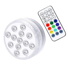 Wireless LED Diving Light Set for Bathtubs, Pools, Aquariums with Remote Control and Floating Cup for Home Decor