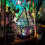 Battery Bohemian Mosaic Starry Sky Floor Projections Lamp Table Bedside Light 10